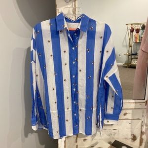 Vilagallo | Bee Button Down Top